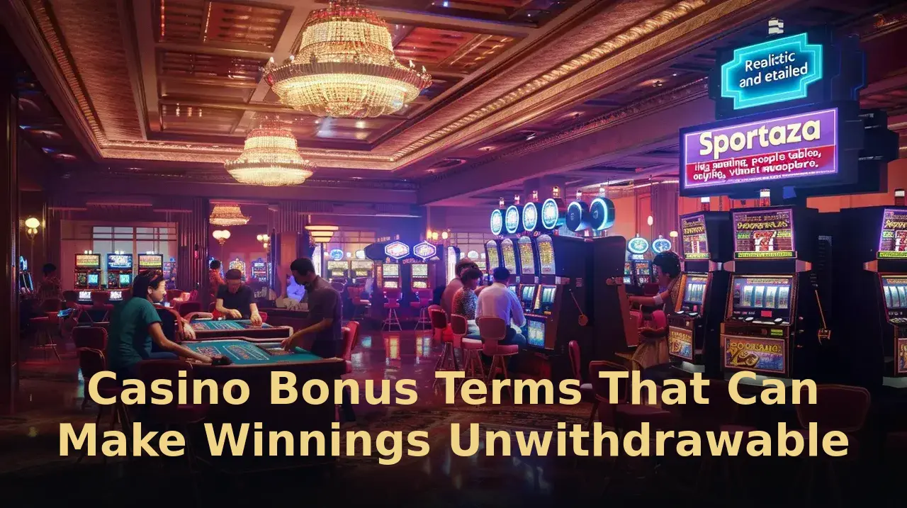 Casino Bonus Terms That Can Make Winnings Unwithdrawable